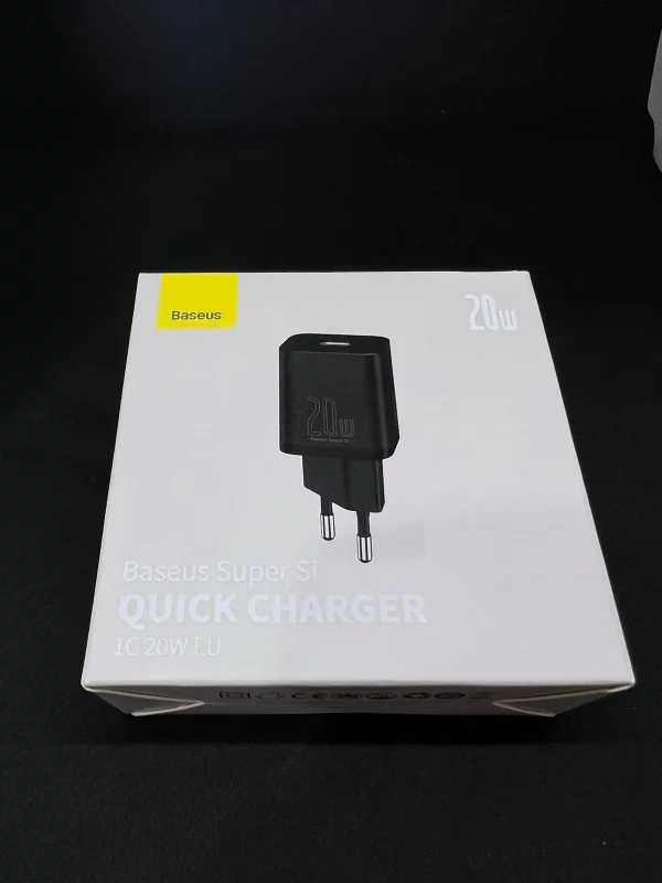 Carregador Baseus Super Quick Charger 20W TURBO – PACK 10 UNIDADES