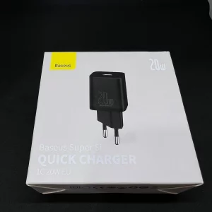 produto-Carregador Baseus Super Quick Charger 20W TURBO - 01